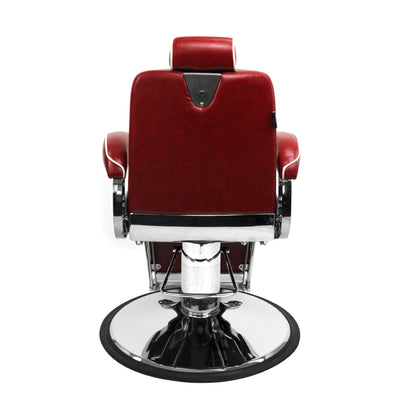 (DISCONTINUED) Barber Culture Escobar Barber Chair Red