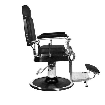 (DISCONTINUED) Barber Culture Achilles Barber Chair Black