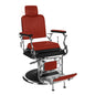 (DISCONTINUED) Barber Culture Achilles Barber Chair Red