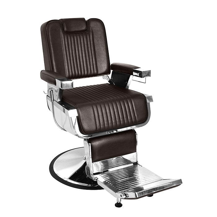 (DISCONTINUED) Federico Barber Chair Brown