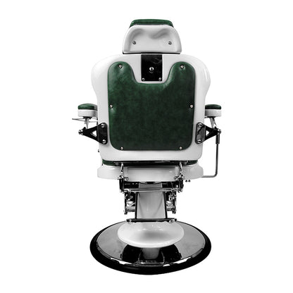 (DISCONTINUED) Barber Culture Excalibur Barber Chair Green