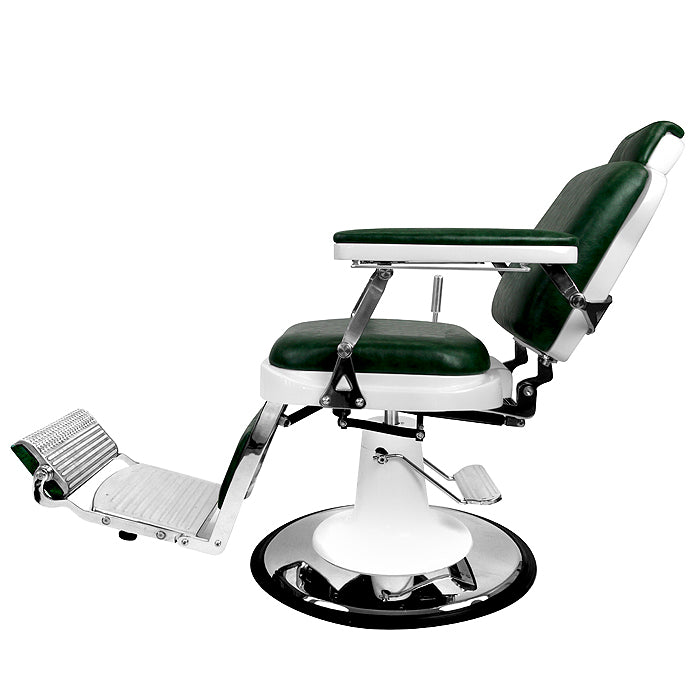 (DISCONTINUED) Barber Culture Excalibur Barber Chair Green