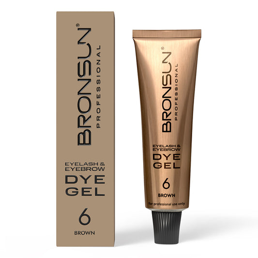 Bronsun Eyelash and Eye Brow Dye 15ml (Hybrid) Brown