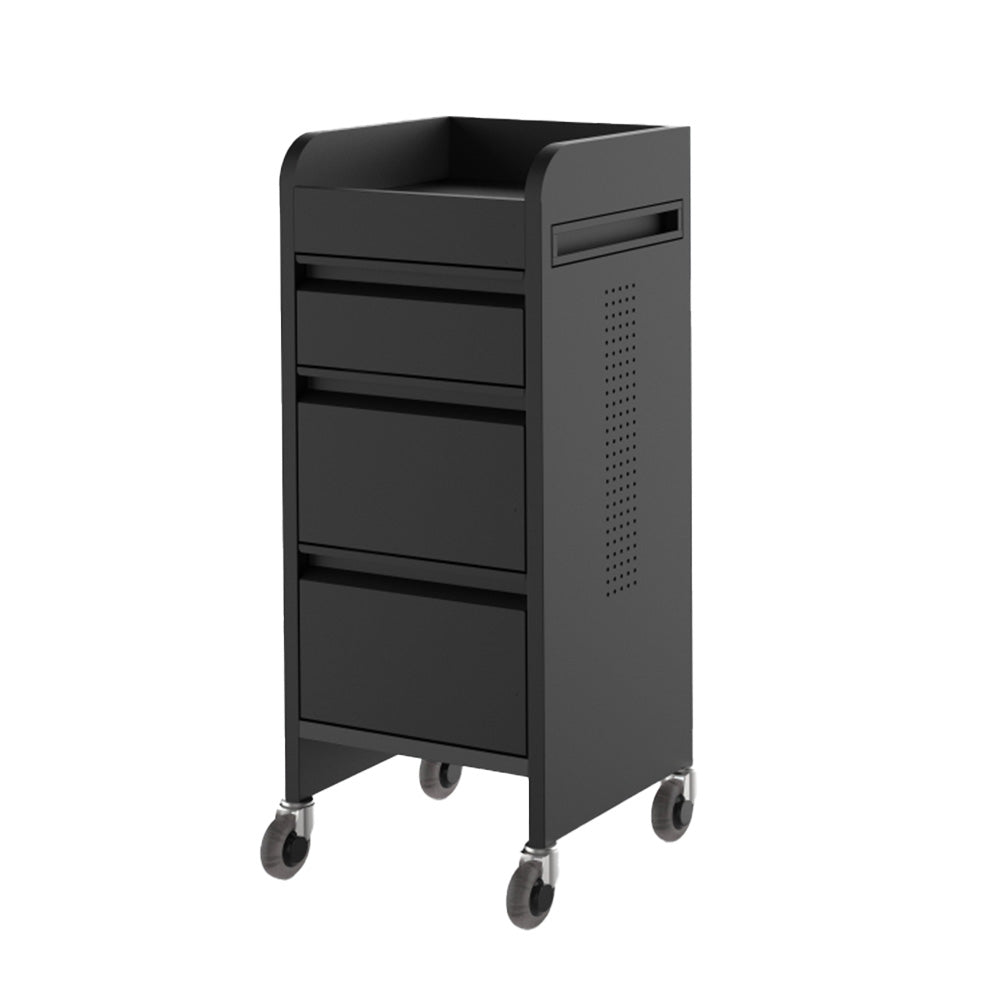 Beauty Supply Co. Atelier 4-Drawer Salon Trolley Black