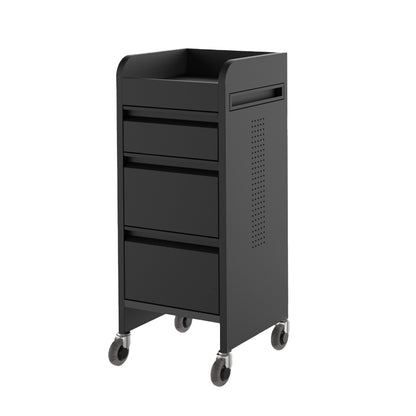 Beauty Supply Co. Atelier 4-Drawer Salon Trolley Black