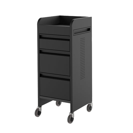 Beauty Supply Co. Atelier 4-Drawer Salon Trolley Black