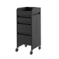 Beauty Supply Co. Atelier 4-Drawer Salon Trolley Black