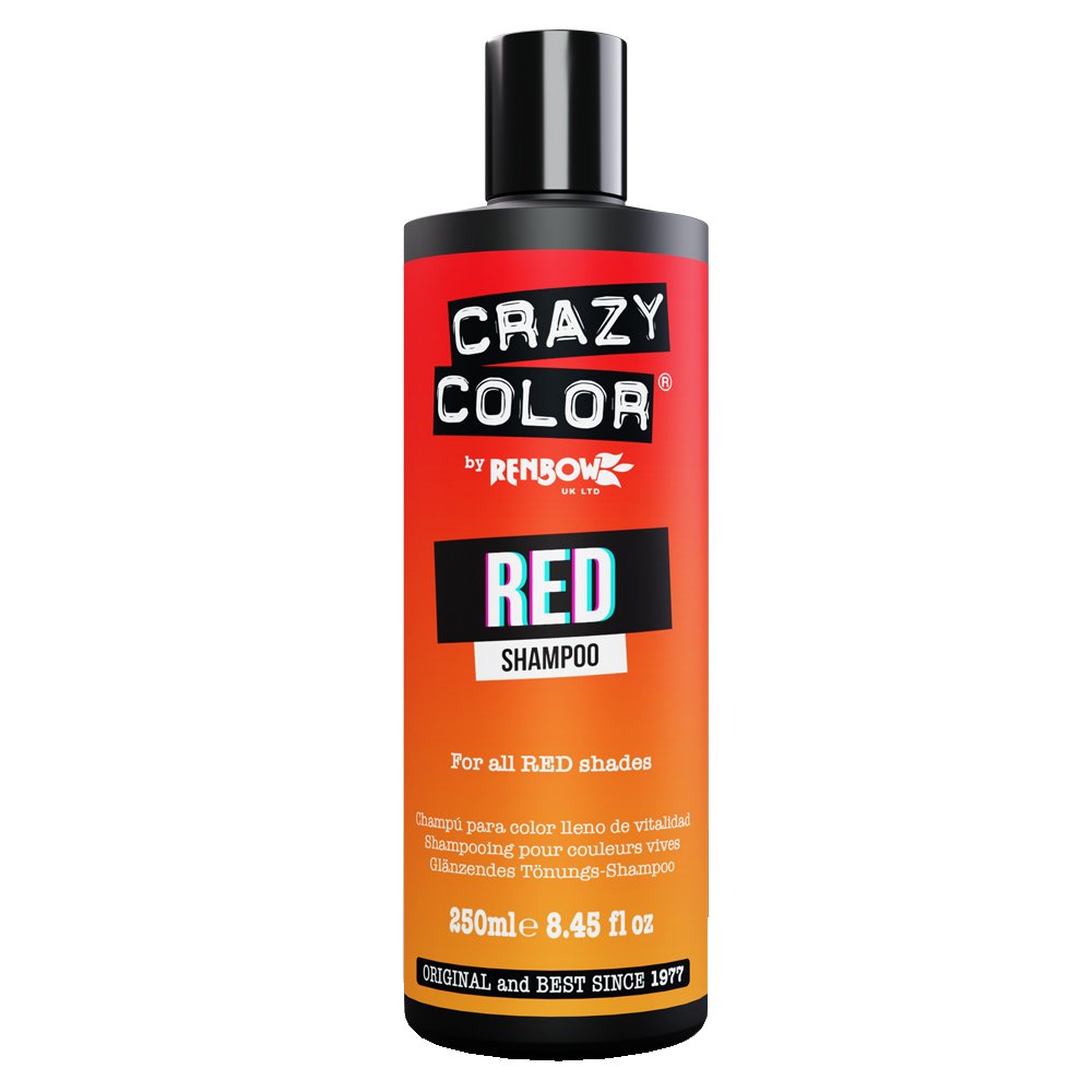 Crazy Color Shampoo - Red 250ml