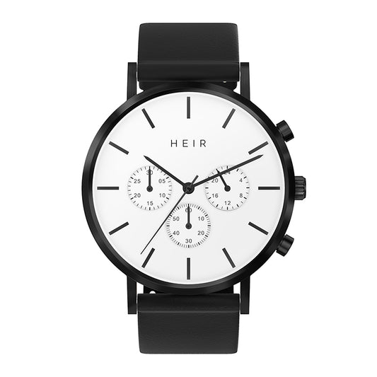 Heir Watches Chrono Black