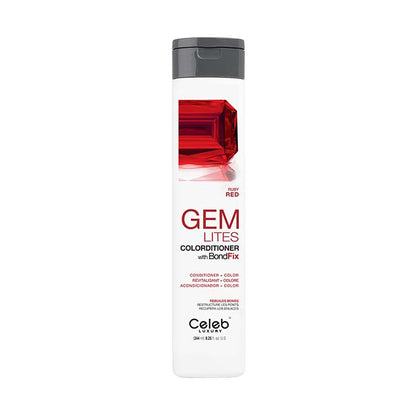 Celeb Luxury Gem Lites Colorditioner Bond Fix Ruby Red 244ml