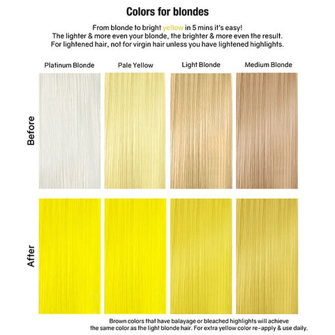 Celeb Luxury Viral Colourwash Original Extreme Yellow 244ml