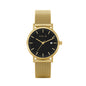 Heir Watches Classic Noir Mesh 28mm Gold