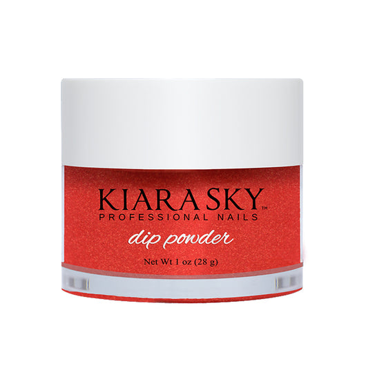 Kiara Sky Dipping Powder Im Not Red-e Yet 28g