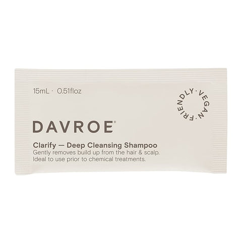 Davroe Clarify Deep Cleansing Shampoo Sachet 15ml