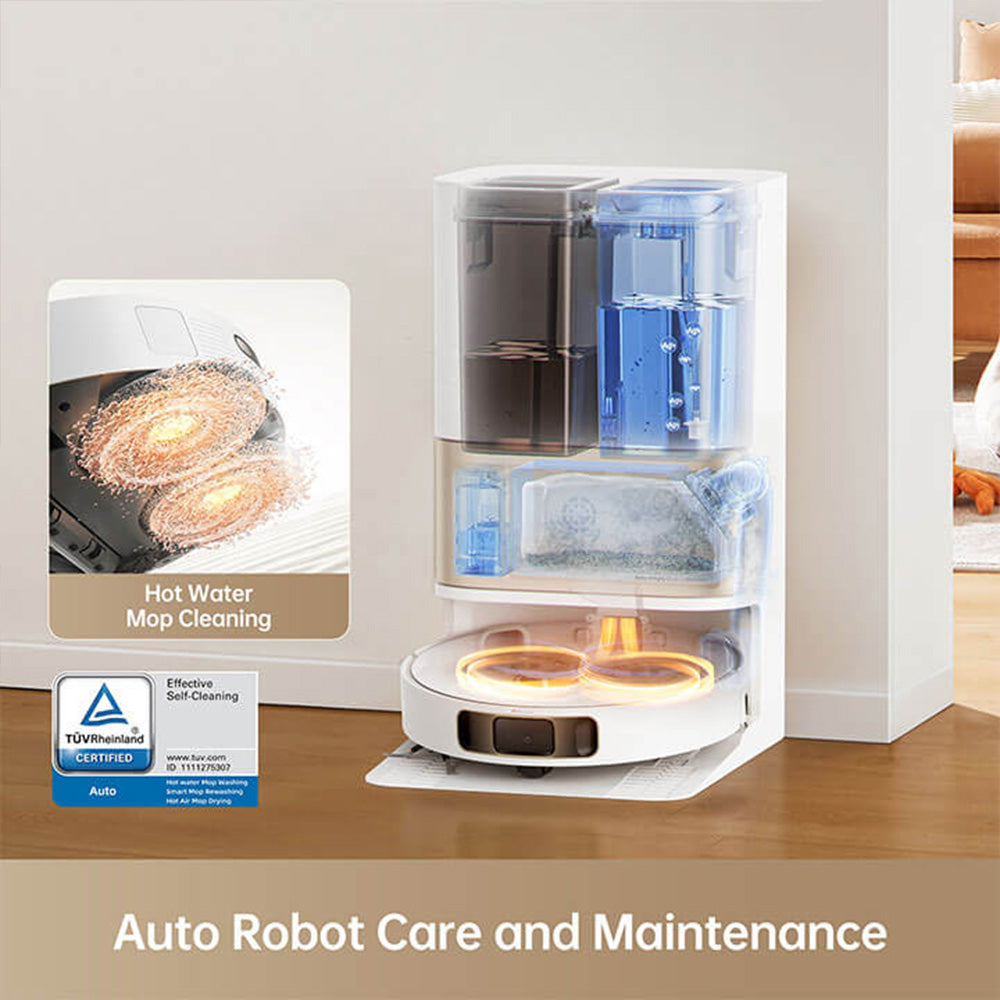 Dreame L10s Ultra Robot Vacuum and Mop Combo, Auto Mop Cleaning and Drying, Self-refilling