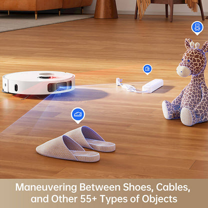 Dreame L10s Ultra Robot Vacuum and Mop Combo, Auto Mop Cleaning and Drying, Self-refilling