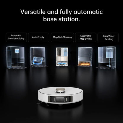Dreame L20 Ultra Robot Vacuum and Mop Cleaner with Auto Mop Cleaning and Drying, Self-Refilling and Self-Emptying Base Station