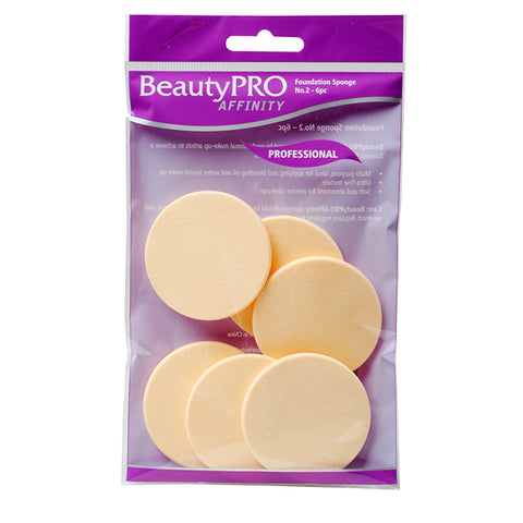 BeautyPRO Affinity Light Foundation Sponge 6pc