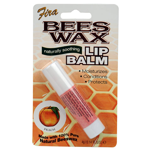 BeesWax Lip Balm Peach 4ml