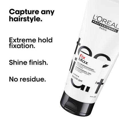 L'Oreal Professionnel Tecni.Art Fix Max Shaping Gel For Extra Hold 200ml