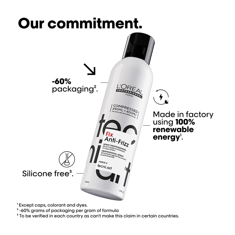 L'Oreal Professionnel Tecni.Art Fix Anti-Frizz Fixing Spray 250ml