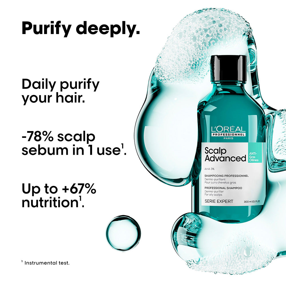 L'Oréal Professionnel Scalp Advanced Anti-Oiliness Shampoo 300ml