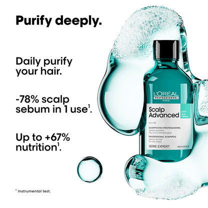 L'Oréal Professionnel Scalp Advanced Anti-Oiliness Shampoo 300ml
