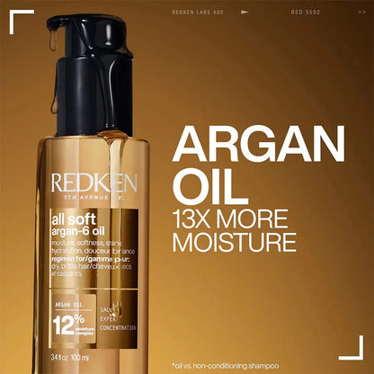 Redken All Soft Argan 6 Oil 100ml