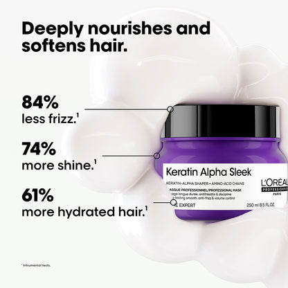 L'Oréal Professionnel Keratin Alpha Sleek Mask 250ml