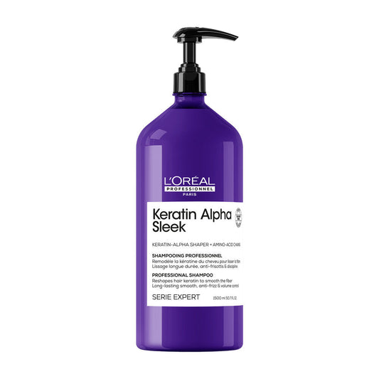 L'Oréal Professionnel Keratin Alpha Sleek Technical Shampoo 1500ml