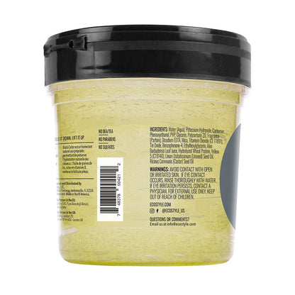 Eco Style Black Castor & Flaxseed Oil Styling Gel 454g