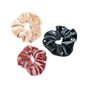 Evalina Velvet Pearl Scrunchie Trio Pack