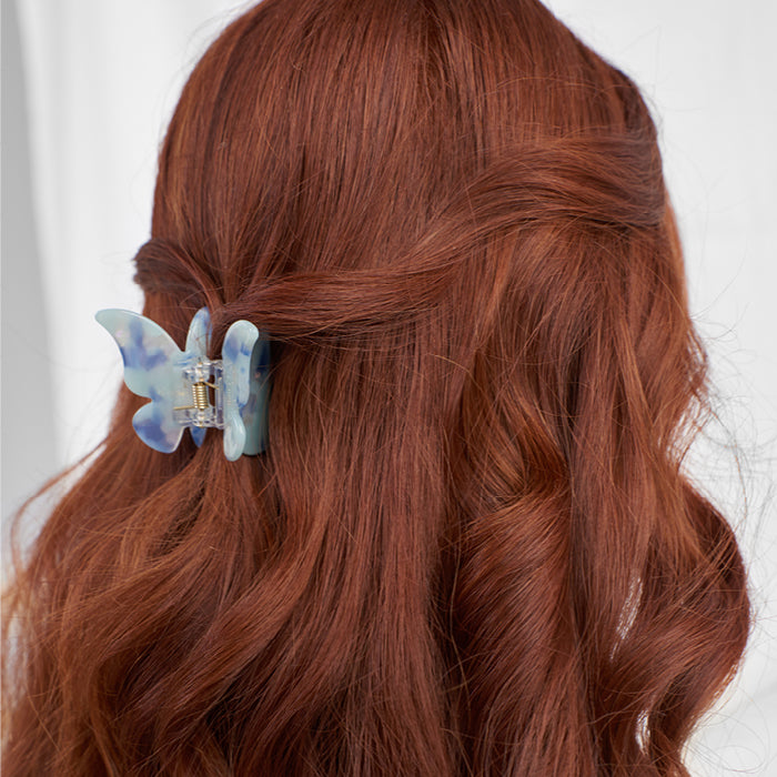 Evalina Magic Butterfly Hair Clip Blue