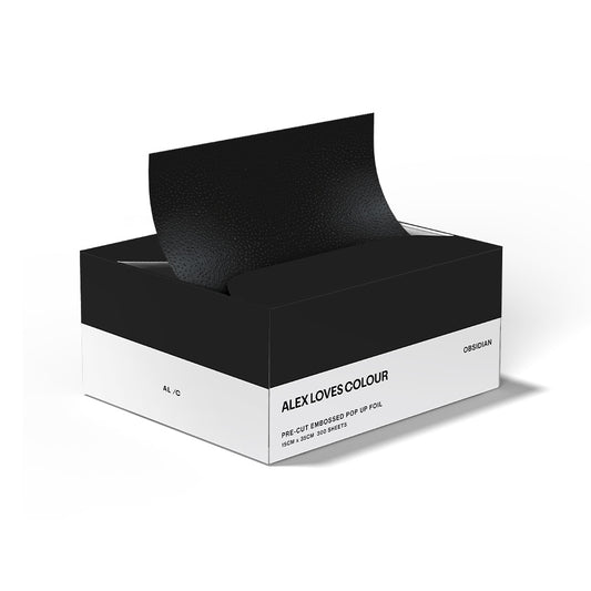 Alex Loves Colour Essentials Hair Foil - Obsidian 15cm x 35cm 300pk