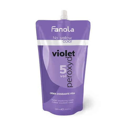 Fanola No Yellow Violet Creme Peroxide 5Vol 1L