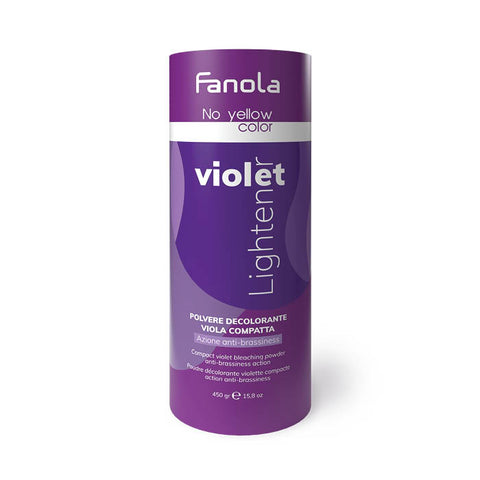 Fanola No Yellow Compact Violet Bleach Powder Anti-Brassiness 450g