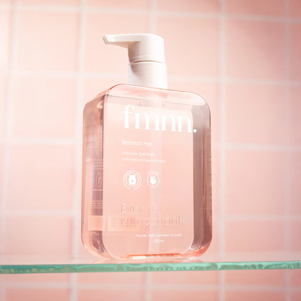 FMNN Refresh Her- Peach Intimate Gel Wash 280ml