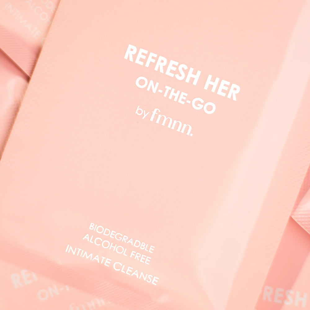 FMNN Refresh Her On-The-Go Intimate Wipes 20Pk