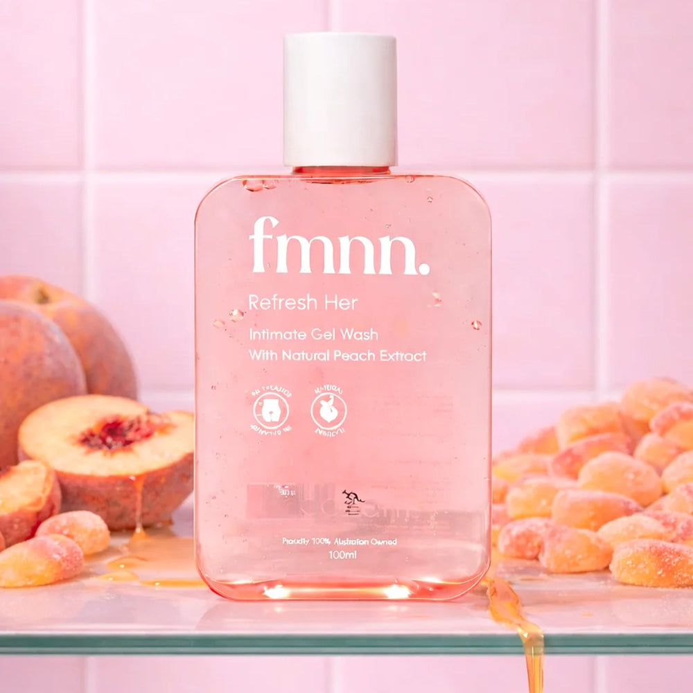 FMNN Refresh Her- Peach Intimate Gel Wash 100ml