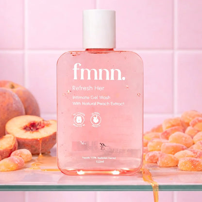 FMNN Refresh Her- Peach Intimate Gel Wash 100ml