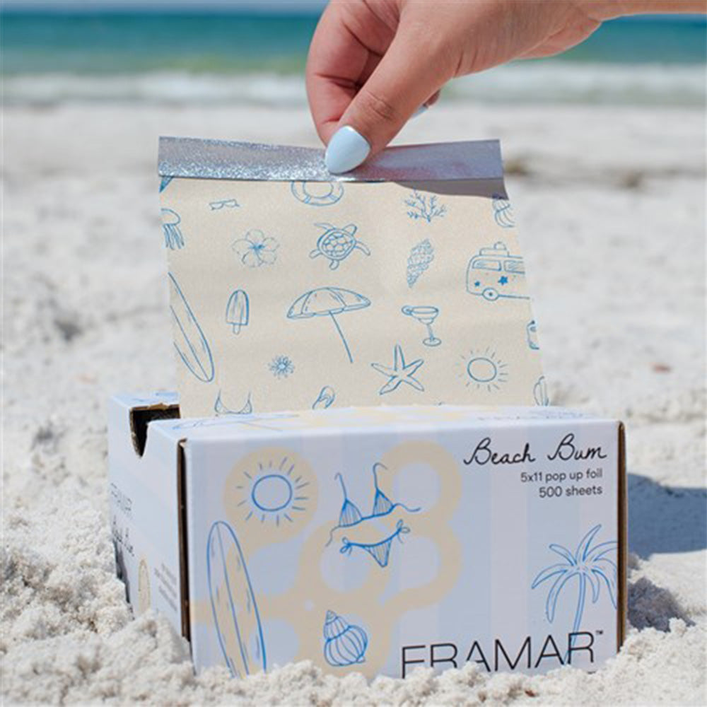 Framar Beach Bum Pop-Up Foil 500 Sheets 12.7cm x 27.9cm
