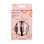 Framar Peach Please Gator Grip Clips 4 Pack