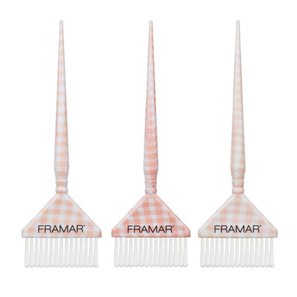 Framar Peach Please Big Daddy Colour Brush Set 3 Pack