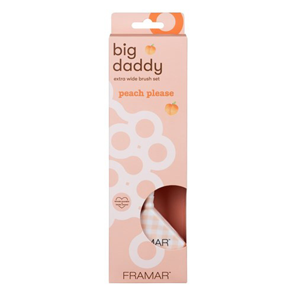 Framar Peach Please Big Daddy Colour Brush Set 3 Pack