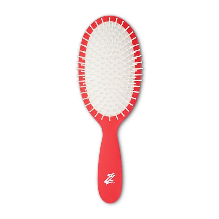 FuzzFighters Detangling Oval Cushion Brush Red