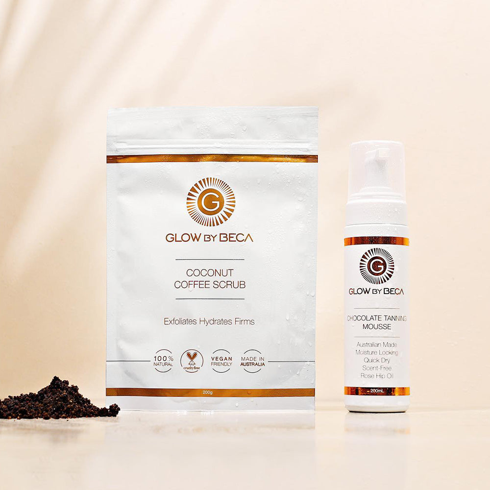 Glow By Beca Coconut Coffee Scrub 200g