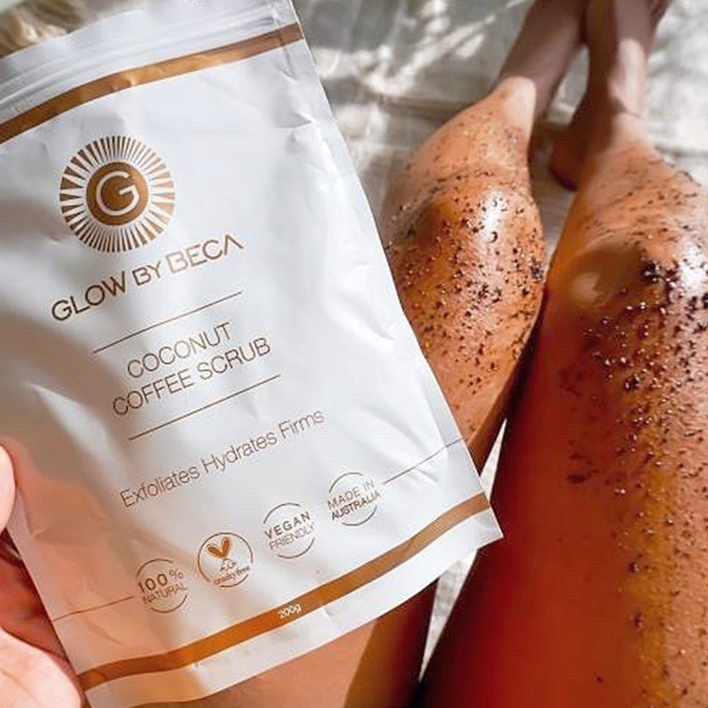 Glow By Beca Coconut Coffee Scrub 200g