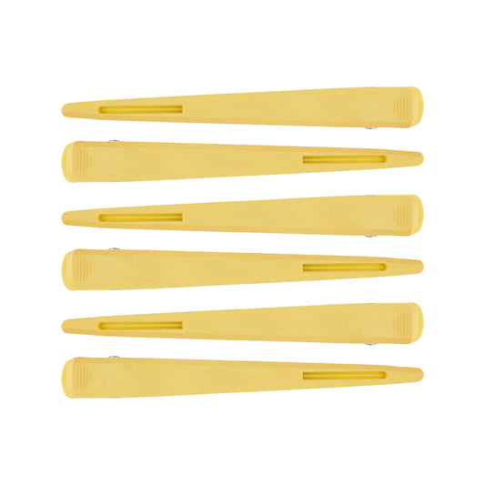 HoldME Tight Sectioning Clips Yellow 6Pk