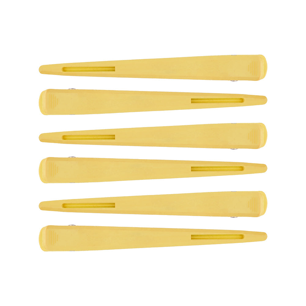 HoldME Tight Sectioning Clips Yellow 6Pk