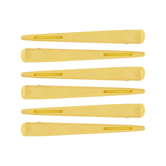 HoldME Tight Sectioning Clips Yellow 6Pk